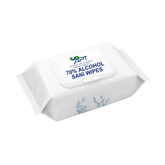 Alcohol Wipes - 70% Alcohol Sani Wipes - 24 packs of 100 wipes