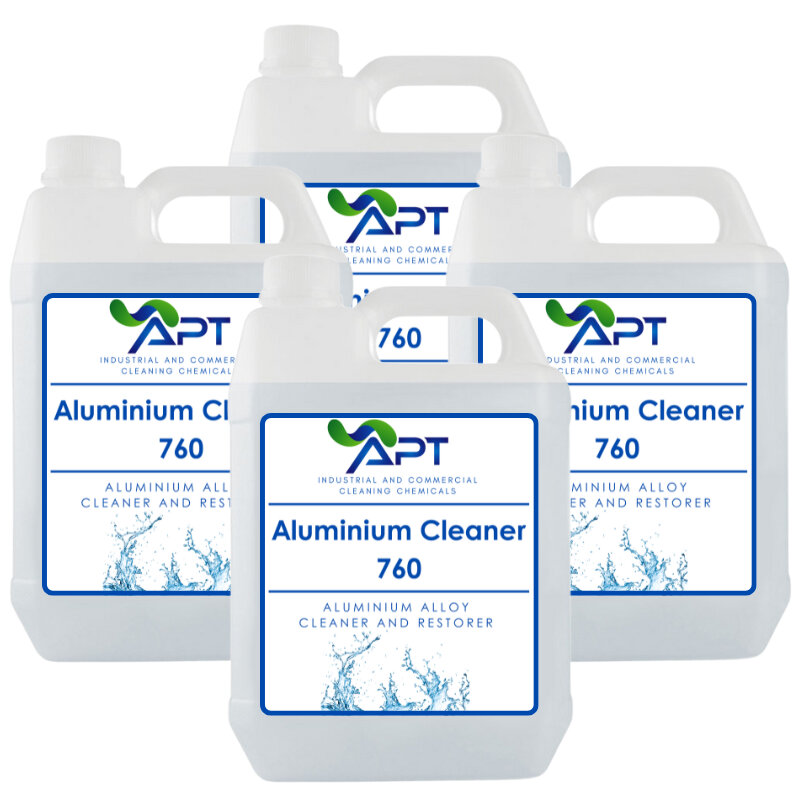 Aluminium Alloy Cleaner and Restorer - Aluminium Cleaner 760 - 4 x 5 Litres
