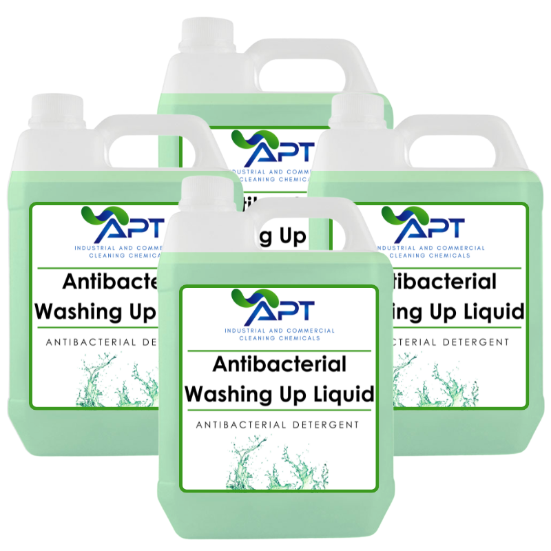 Antibacterial Detergent - Antibacterial Washing Up Liquid - 4 x 5 Litres