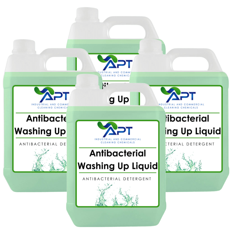 Antibacterial Detergent - Antibacterial Washing Up Liquid - 4 x 5 Litres