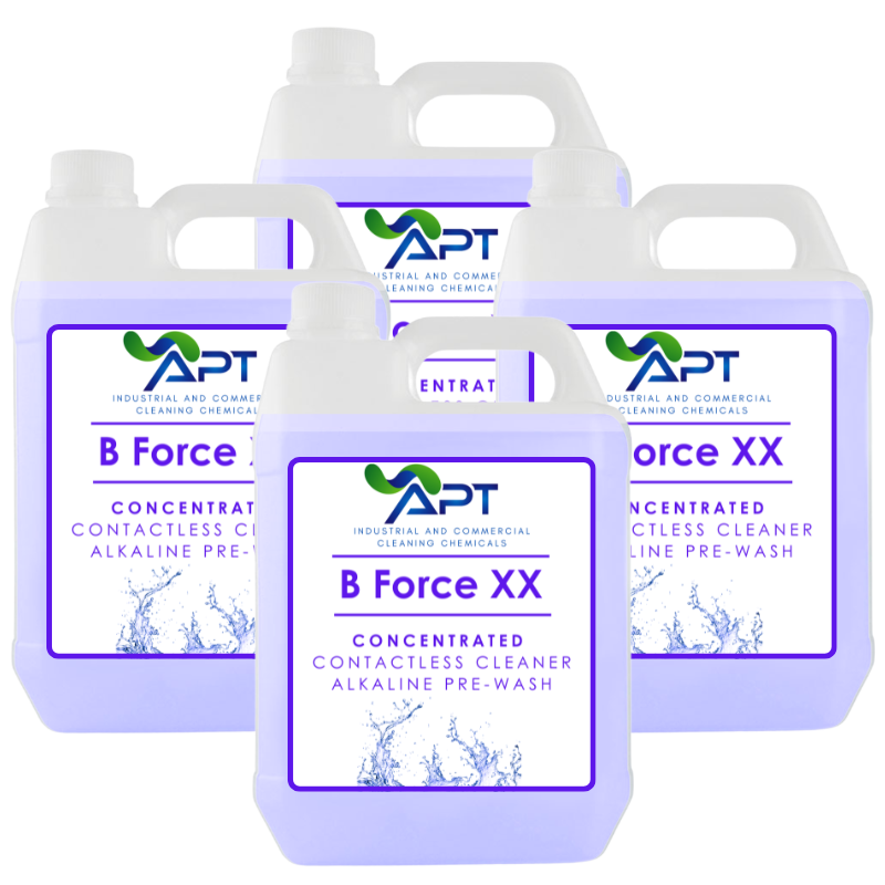 Concentrated Contactless Cleaner Alkaline Pre-Wash - B Force XX - 4 x 5 Litres