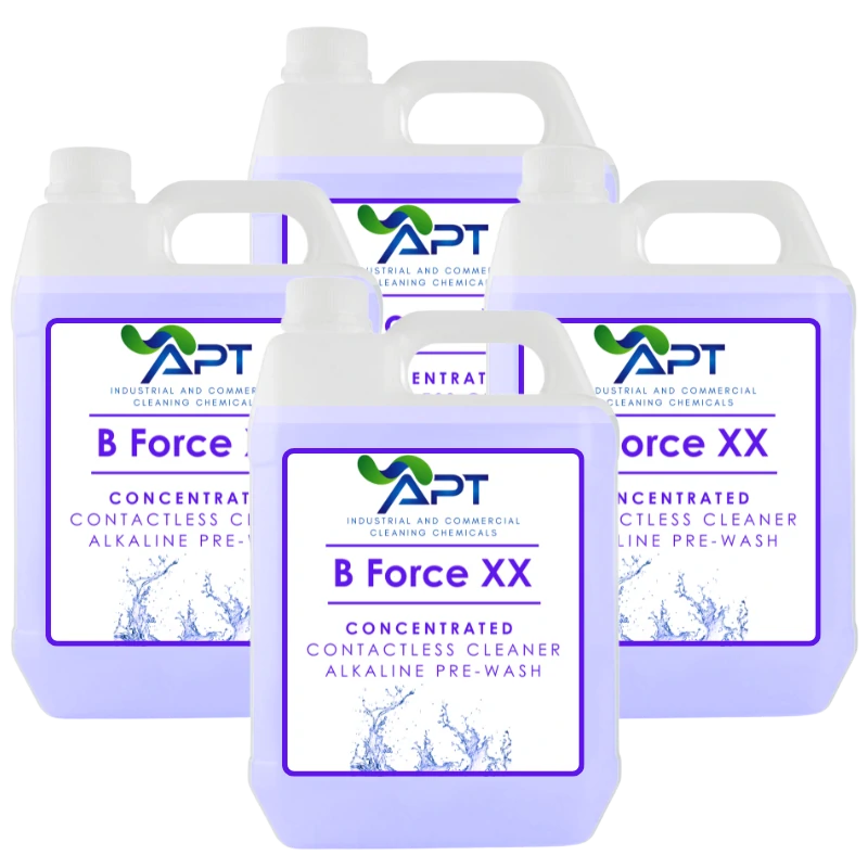 Concentrated Contactless Cleaner Alkaline Pre-Wash - B Force XX - 4 x 5 Litres