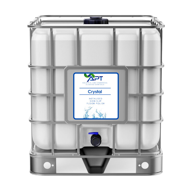 Metalised Non-Slip Floor Polish - Crystal - 1000 Litres