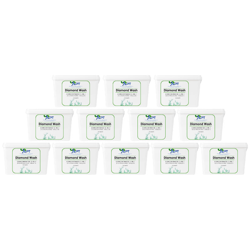 5-in-1 Dishwashing Tablets - Diamond Wash - 1 Tub of 150 Tablets