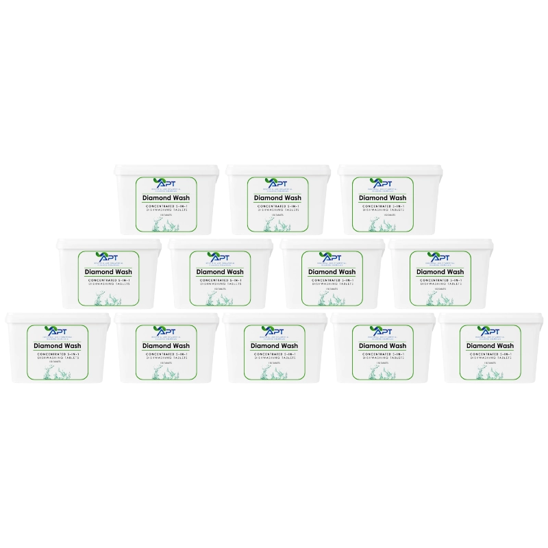 5-in-1 Dishwashing Tablets - Diamond Wash - 1 Tub of 150 Tablets