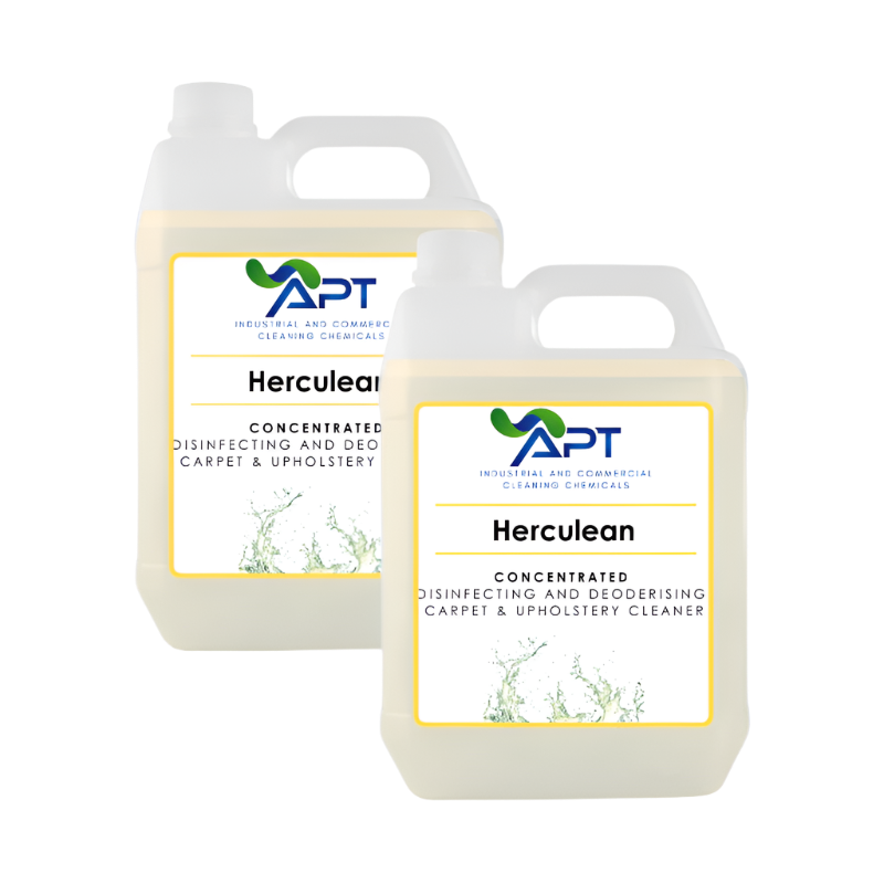 Carpet Cleaner & Upholstery Cleaner - Herculean - 2 x 5 Litres