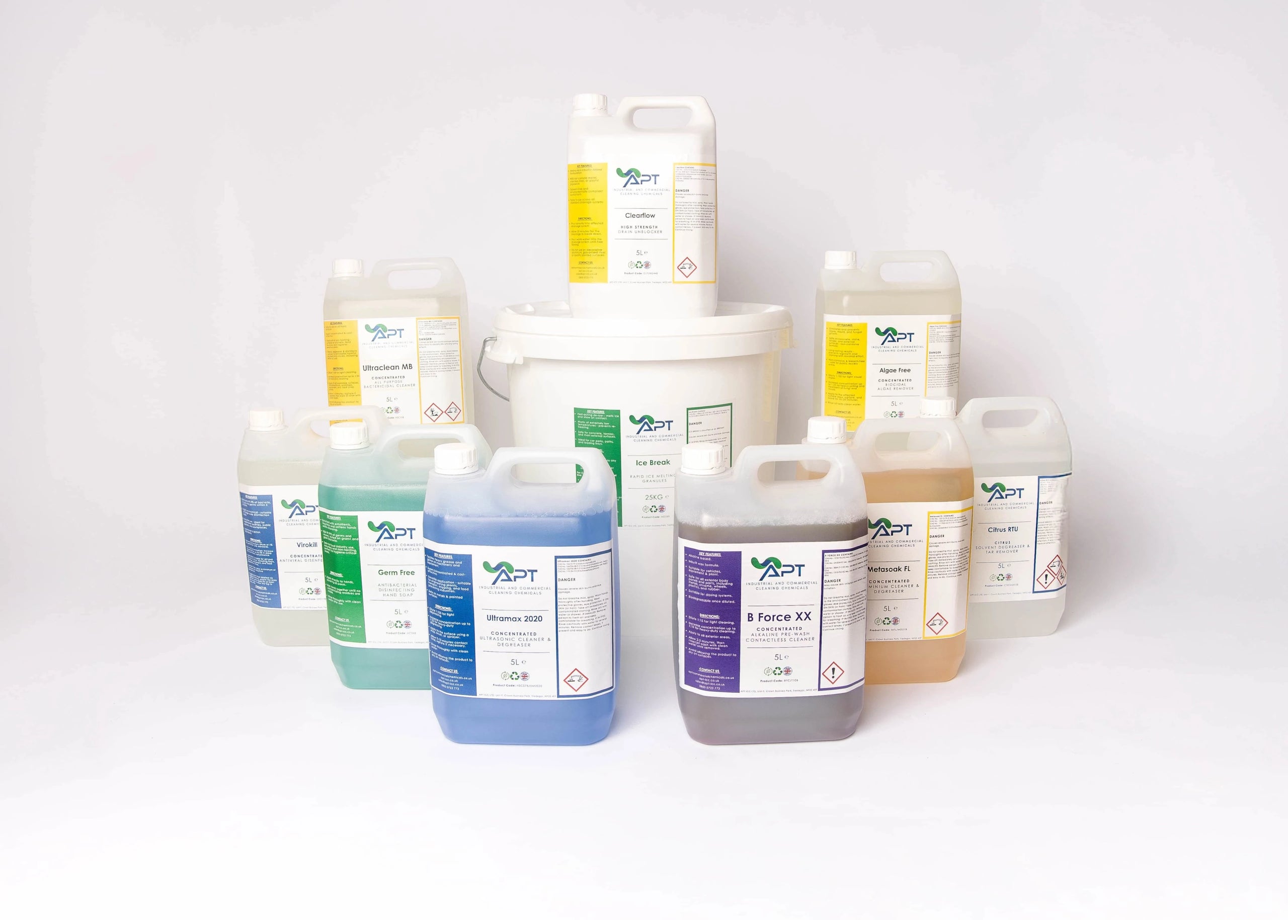 Cleaning Chemical Products from APT Commercial Chemicals