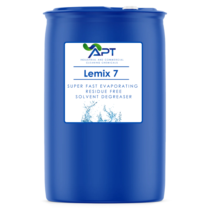 Super Fast Evaporating Residue Free Solvent Degreaser - Lemix 7 - 200 Litres