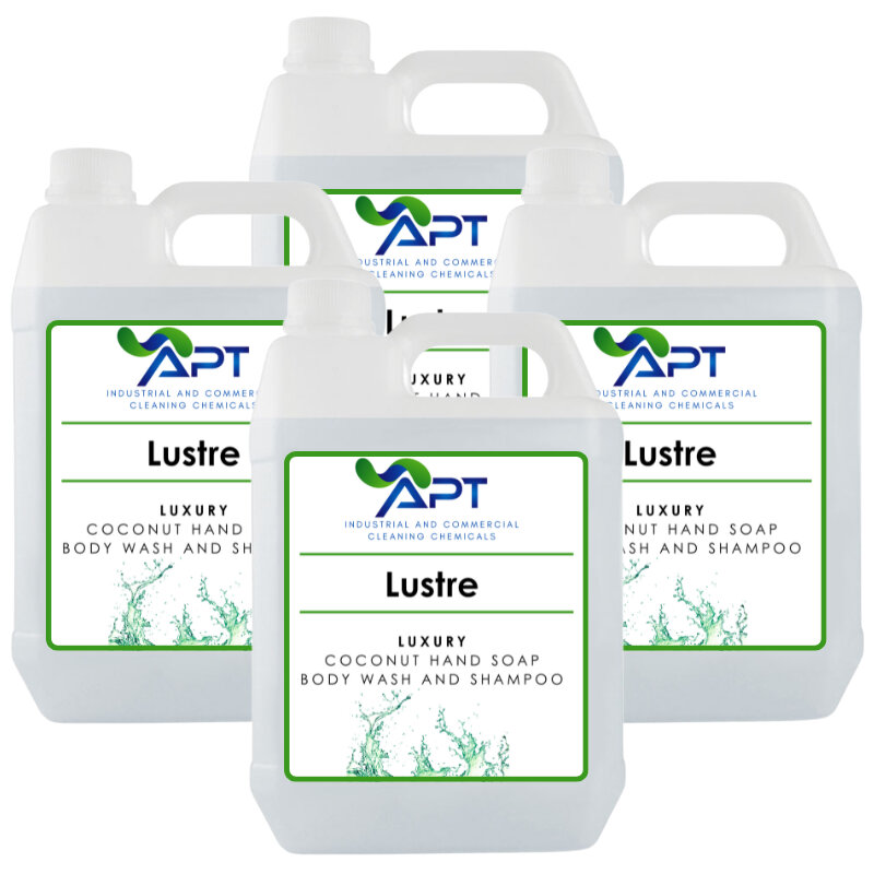 Luxury Coconut Shampoo and Body Wash - Lustre - 4 x 5 Litres