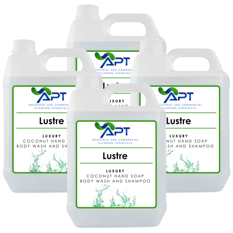 Luxury Coconut Shampoo and Body Wash - Lustre - 4 x 5 Litres