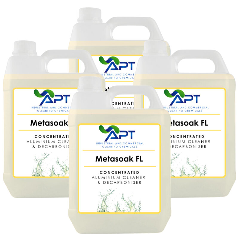 Aluminum Cleaner & Decarboniser - Metasoak FL - 4 x 5 Litres