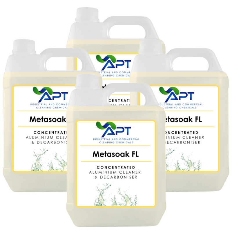 Aluminum Cleaner & Decarboniser - Metasoak FL - 4 x 5 Litres