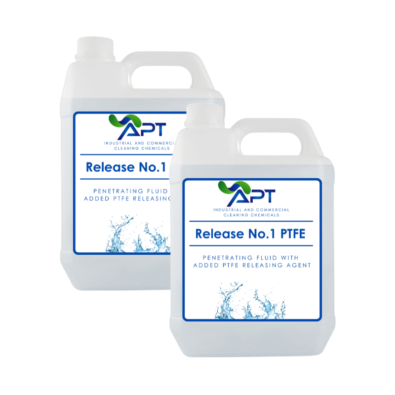 Penetrating Fluid Added PTFE Releasing Agent - Release No.1 PTFE Fluid - 2 x 5 Litres