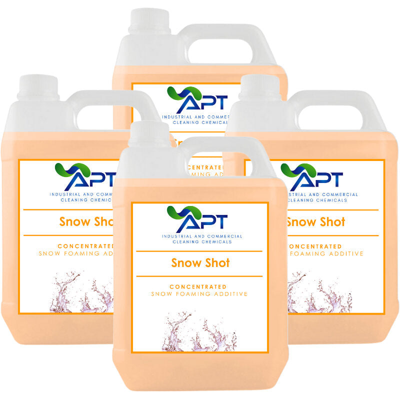Concentrated Foaming Agent - Snow Shot - 4 x 5 Litres