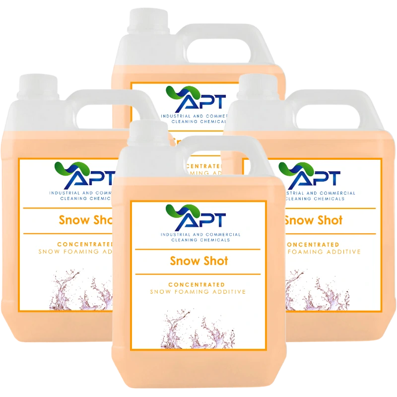 Concentrated Foaming Agent - Snow Shot - 4 x 5 Litres