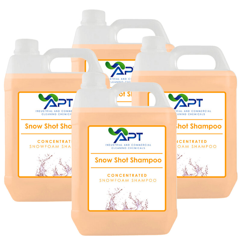 pH Neutral Snow Foam Shampoo - Snow Shot Shampoo - 4 x 5 Litres