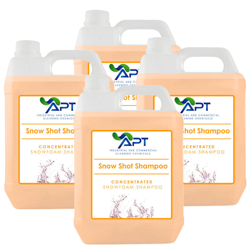 pH Neutral Snow Foam Shampoo - Snow Shot Shampoo - 4 x 5 Litres