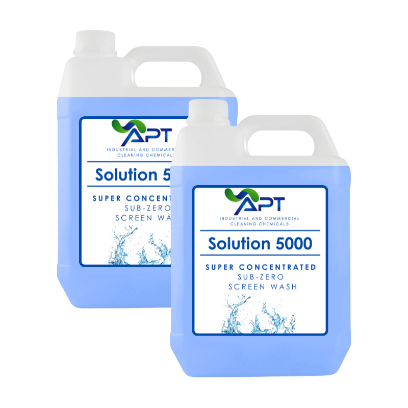 Super Concentrated Sub-Zero Screen Wash - Solution 5000 - 2 x 5 Litres
