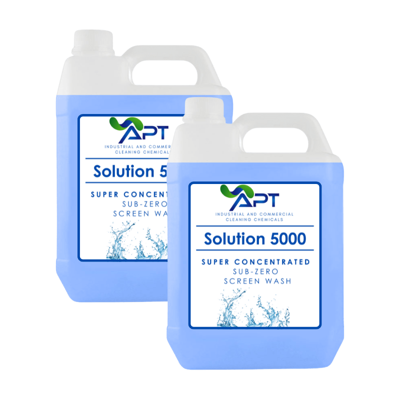 Super Concentrated Sub-Zero Screen Wash - Solution 5000 - 2 x 5 Litres