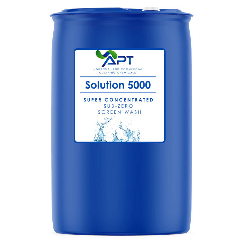 Super Concentrated Sub-Zero Screen Wash - Solution 5000 - 200 Litres