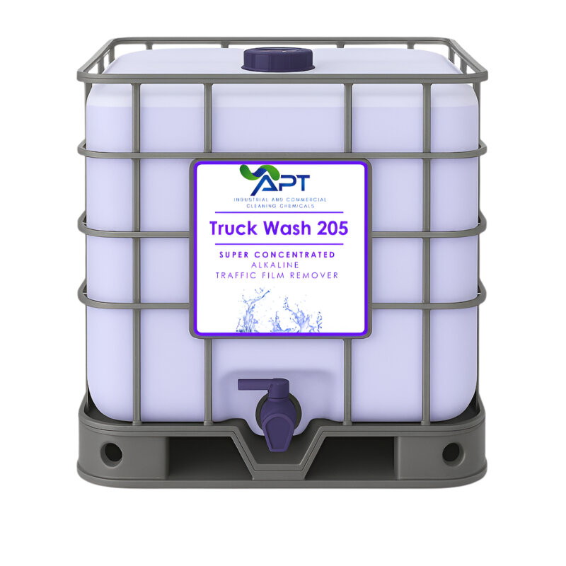 Super Concentrated Alkaline Traffic Film Remover - Truck Wash 205 - 1000 Litres