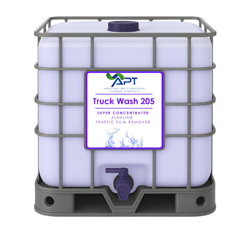 Super Concentrated Alkaline Traffic Film Remover - Truck Wash 205 - 1000 Litres