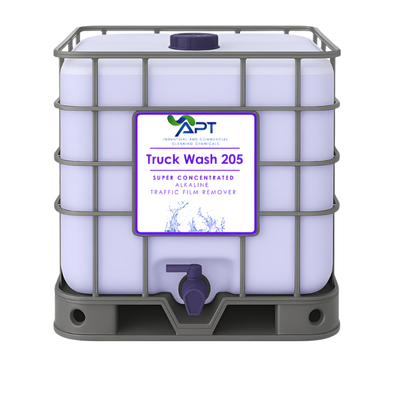 Super Concentrated Alkaline Traffic Film Remover - Truck Wash 205 - 1000 Litres