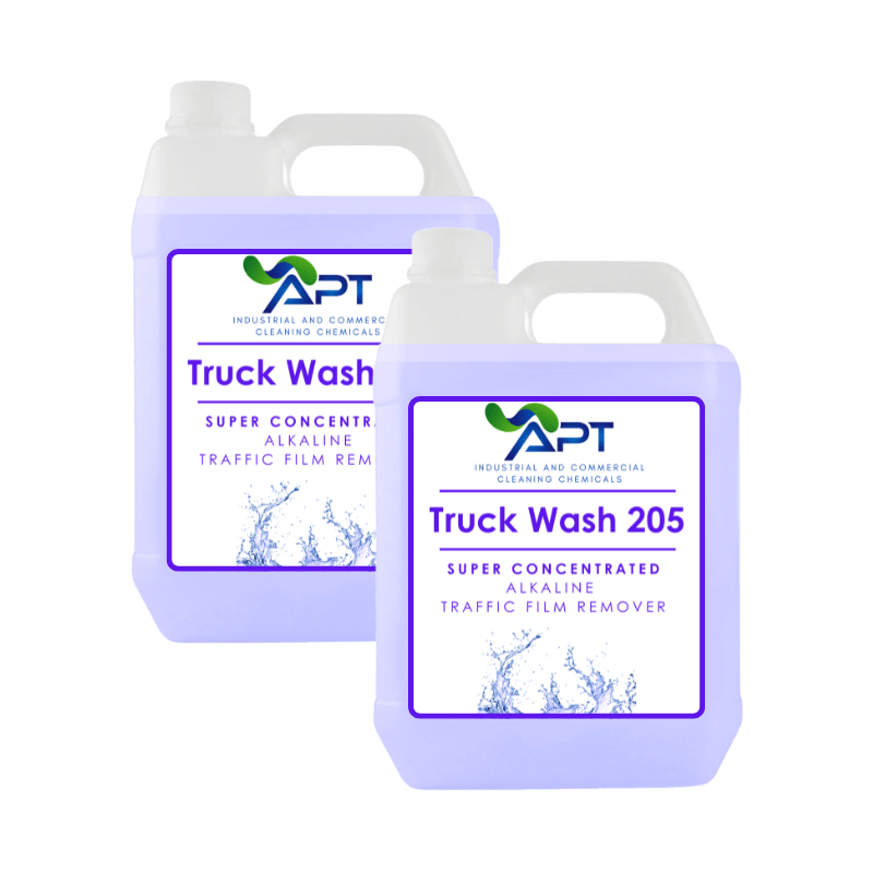 Super Concentrated Alkaline Traffic Film Remover - Truck Wash 205 - 2 x 5 Litres