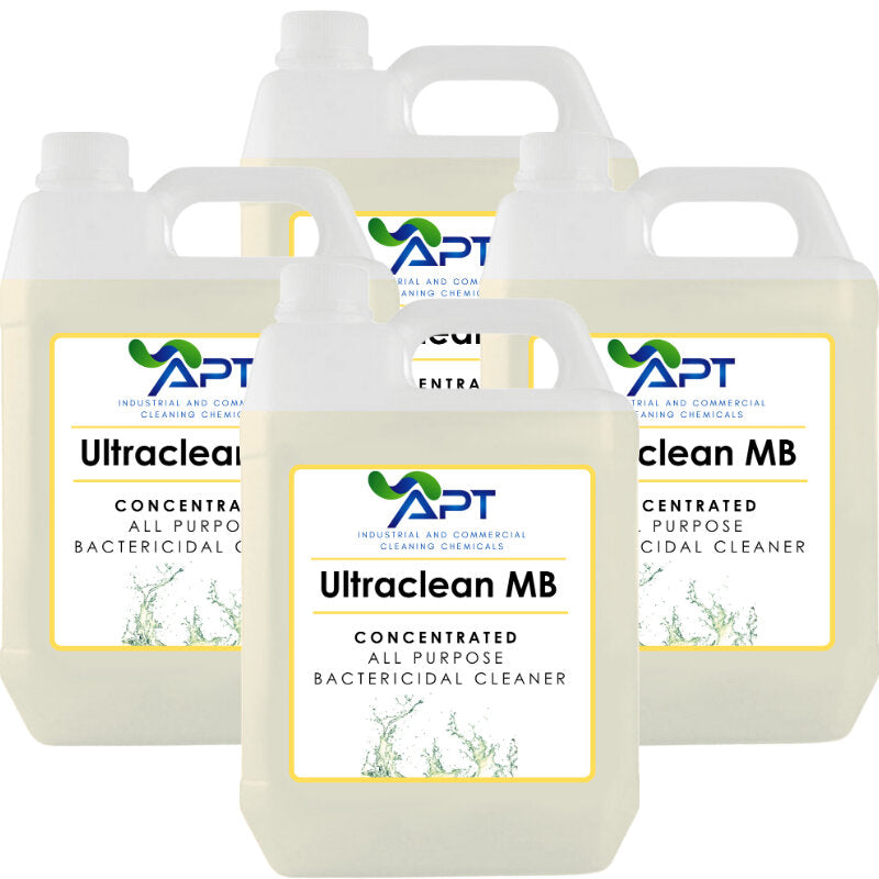 All Purpose Bactericidal Cleaner - Ultraclean MB - 4 x 5 Litres