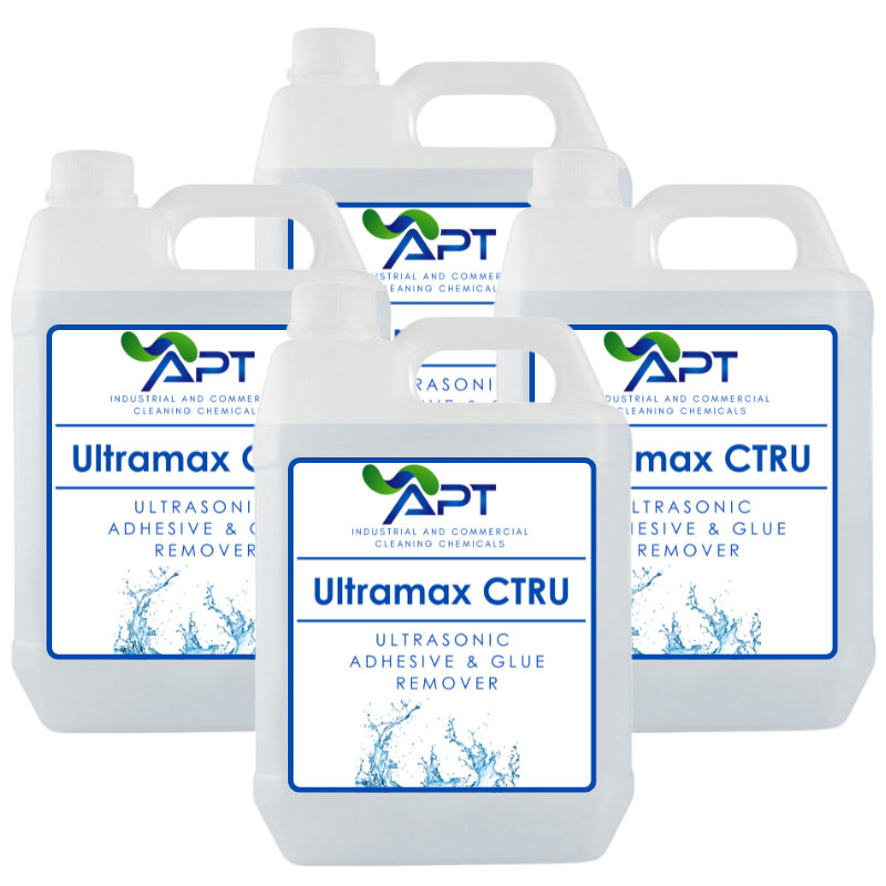 Ultrasonic Adhesive & Glue Remover - UltraMax CTRU - 4 x 5 Litres