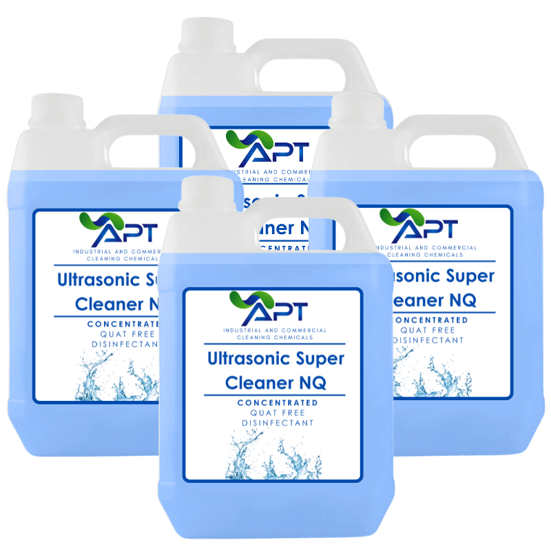 Concentrated Quat Free Disinfectant - Ultrasonic Super Cleaner NQ - 4 x 5 Litres