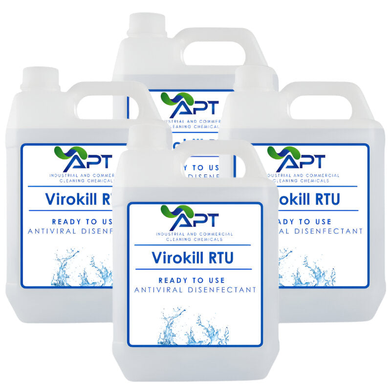 Ready To Use Antiviral Disinfectant - Virokill RTU - 4 x 5 Litres