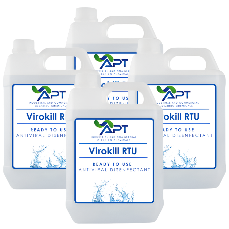 Ready To Use Antiviral Disinfectant - Virokill RTU - 4 x 5 Litres