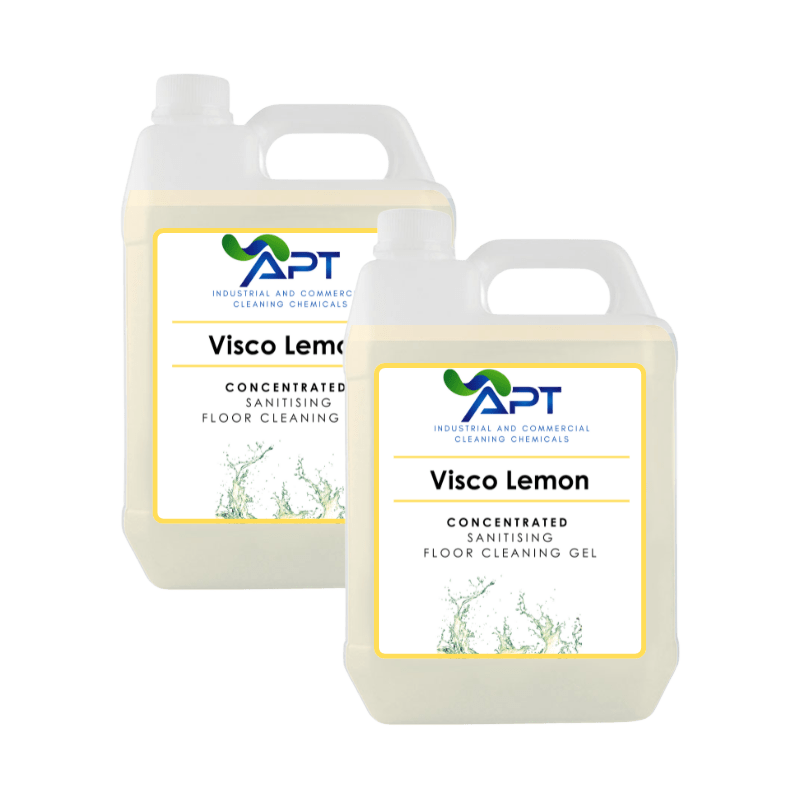 Sanitising Floor Cleaning Gel - Visco Lemon - 2 x 5 Litres