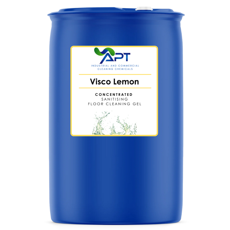 Sanitising Floor Cleaning Gel - Visco Lemon - 200 Litres