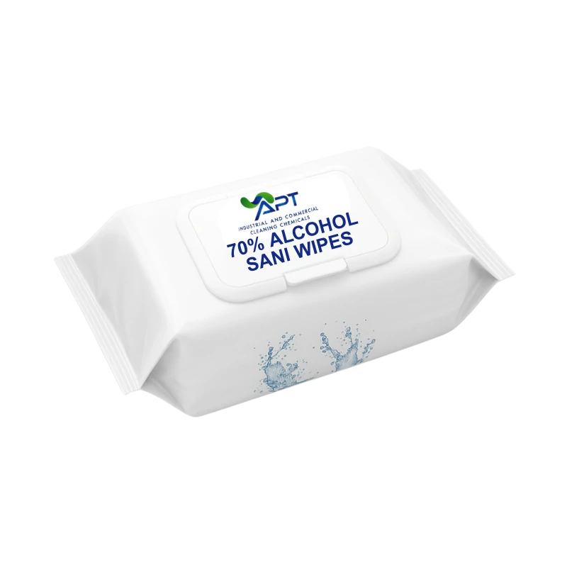 Alcohol Wipes - 70% Alcohol Sani Wipes - 24 packs of 100 wipes