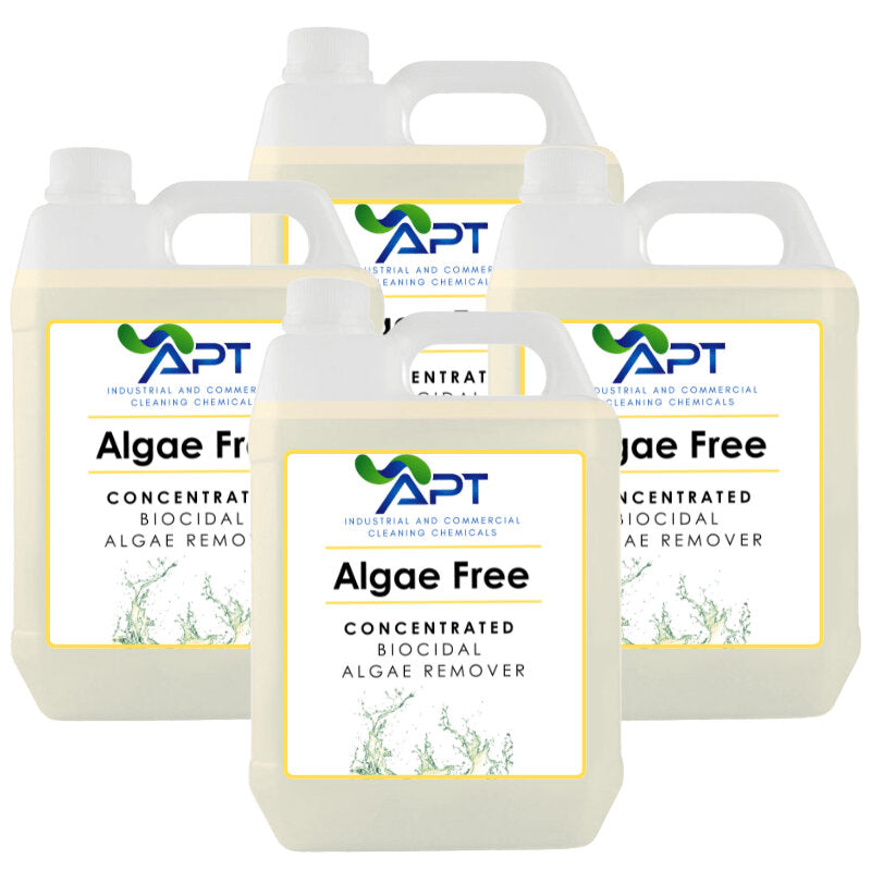 Concentrated Biocidal Algae Remover - Algae Free - 4 x 5 Litres