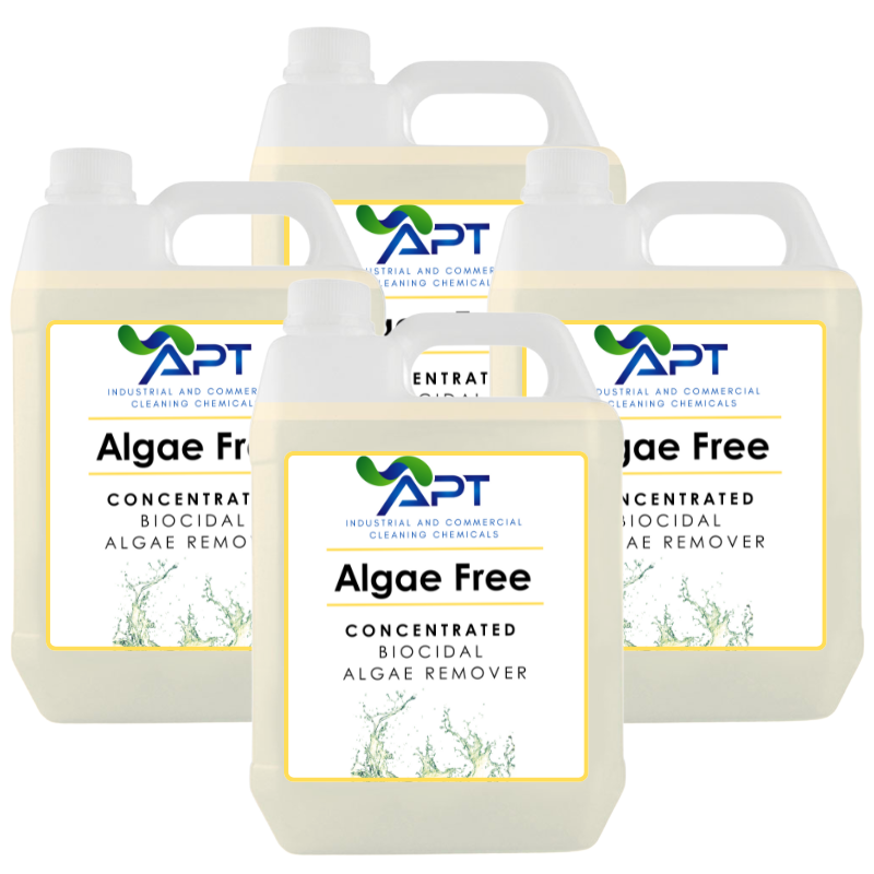 Concentrated Biocidal Algae Remover - Algae Free - 4 x 5 Litres