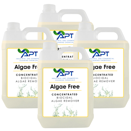 Concentrated Biocidal Algae Remover - Algae Free - 4 x 5 Litres