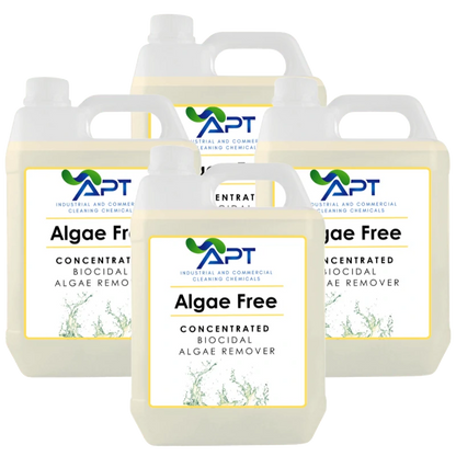 Concentrated Biocidal Algae Remover - Algae Free - 4 x 5 Litres