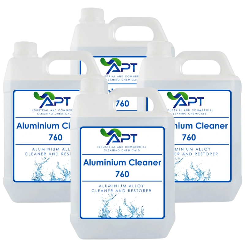 Aluminium Alloy Cleaner and Restorer - Aluminium Cleaner 760 - 4 x 5 Litres