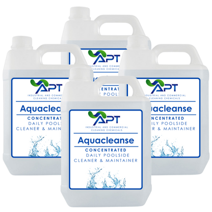 Concentrated Daily Poolside Cleaner & Maintainer - Aquacleanse - 4 x 5 Litres