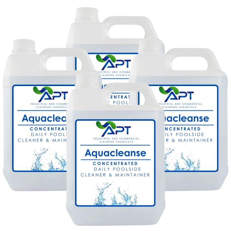 Concentrated Daily Poolside Cleaner & Maintainer - Aquacleanse - 4 x 5 Litres