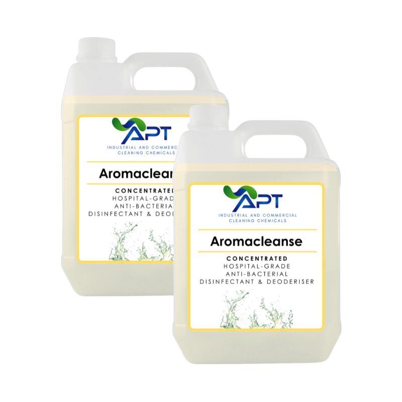 Concentrated Hospital-Grade Anti-Bacterial Disinfectant & Deodouriser - Aromacleanse - 2 x 5 Litres