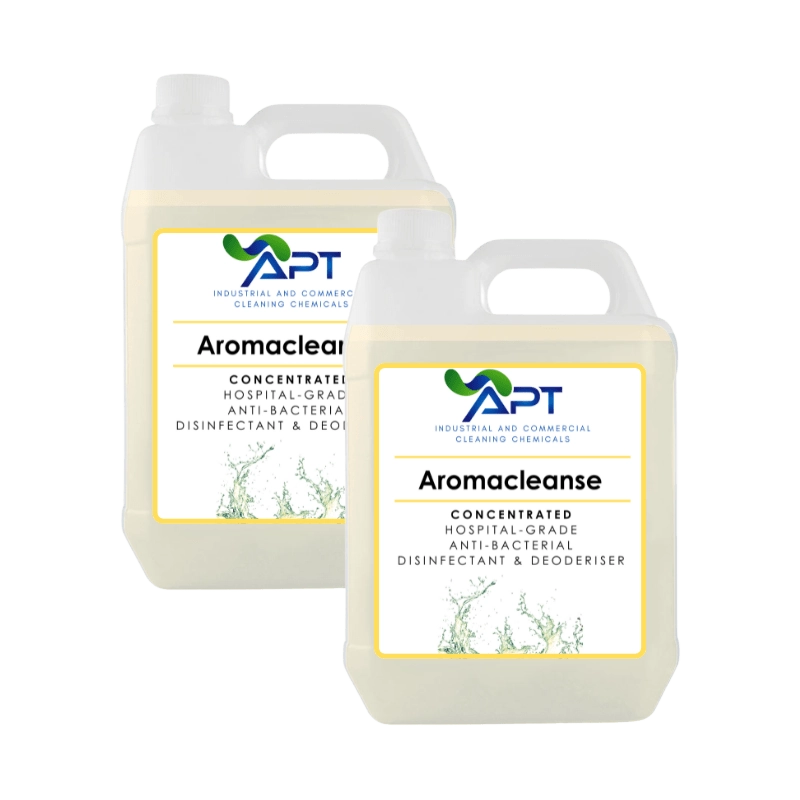 Concentrated Hospital-Grade Anti-Bacterial Disinfectant & Deodouriser - Aromacleanse - 2 x 5 Litres