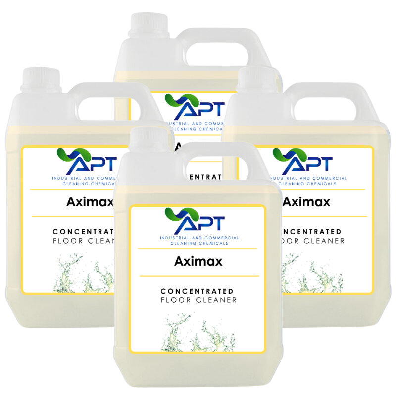 Industrial Floor Cleaner - Aximax - 4 x 5 Litres