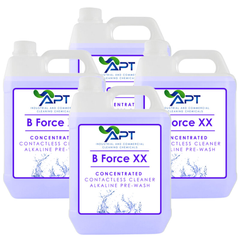 Concentrated Contactless Cleaner Alkaline Pre-Wash - B Force XX - 4 x 5 Litres
