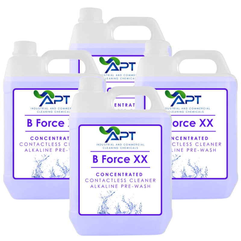 Concentrated Contactless Cleaner Alkaline Pre-Wash - B Force XX - 4 x 5 Litres
