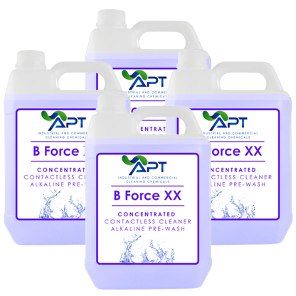 Concentrated Contactless Cleaner Alkaline Pre-Wash - B Force XX - 4 x 5 Litres