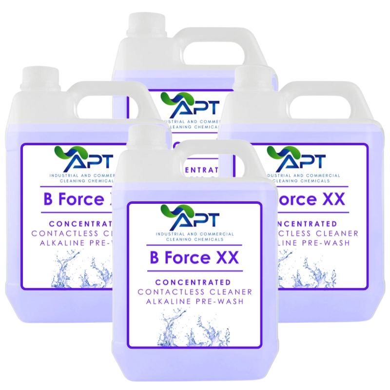 Concentrated Contactless Cleaner Alkaline Pre-Wash - B Force XX - 4 x 5 Litres